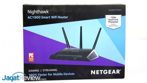 Review NetGear AC1900 Nighthawk: Router Kaya Fitur dengan Bentuk Menarik 1 NetGear R7000 - 01
