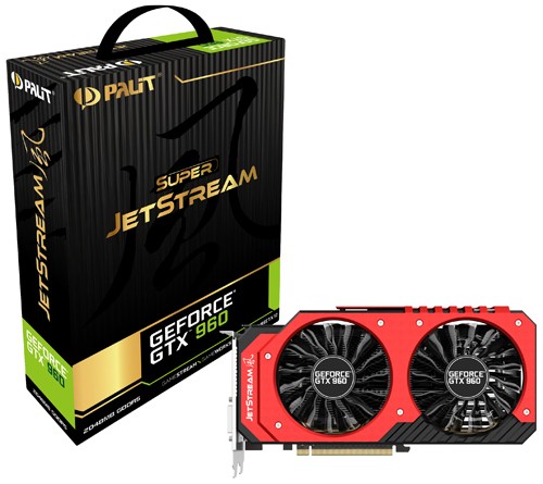 Parade VGA NVIDIA GeForce GTX 960 3 PALIT GTX 960 SUPER JETSTREAM - 1279 1342 - 7200