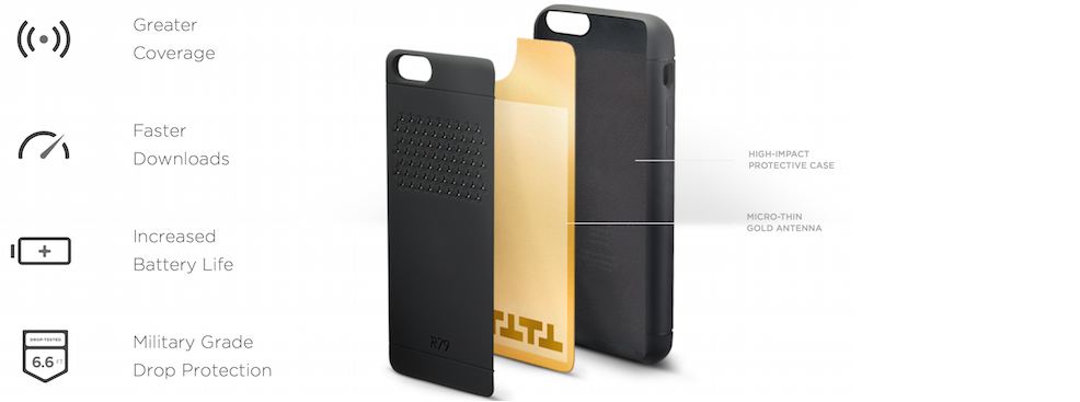 Reach79, Casing Pintar Penguat Sinyal Khusus Untuk iPhone 6 6 Reach79