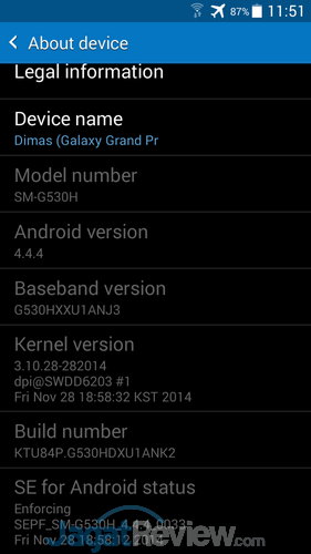 Review Galaxy Grand Prime: Smartphone Android Mainstream 64-bit Pertama Samsung 9 SS OS Galaxy Grand Prime (7)