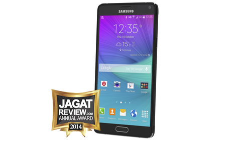 Smartphone Android Premium Terbaik 2014 Harga di Atas Lima Juta Rupiah 3 Samsung Galaxy Note 4 - Gold