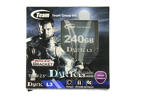 Review Team Dark L3 240 GB: SSD dengan Kinerja Kencang Untuk Para Gamer 4 Team Dark L3 - Kemasan Depan