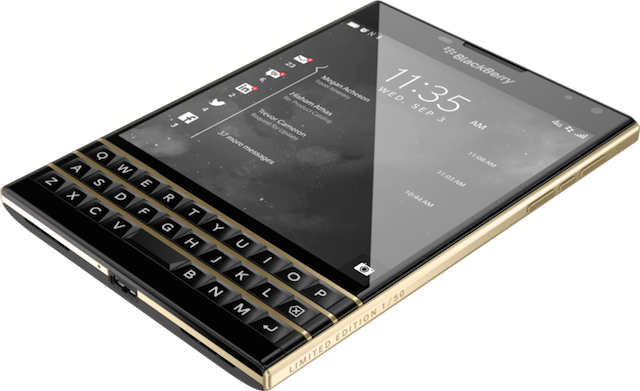 Harga BlackBerry Passport Gold Melambung Tinggi 4 gold blackberry passport official