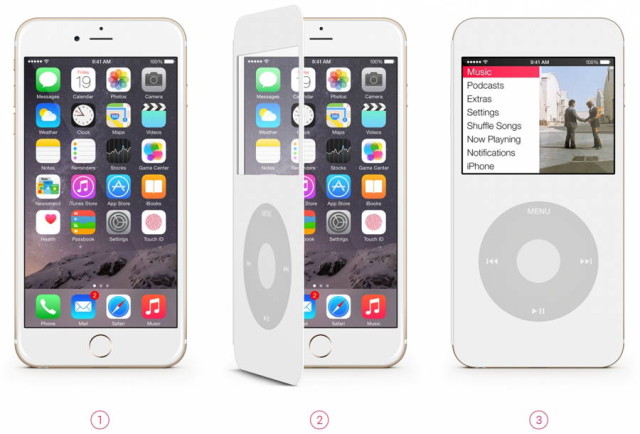 Desainer Pamerkan Konsep Smart Cover iPhone Bergaya iPod Classic 1 ipod classic cover