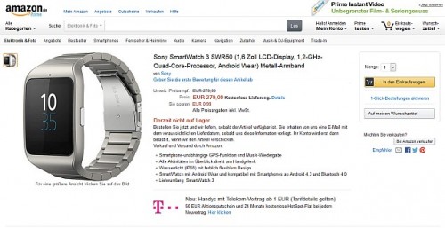 Harga Sony SmartWatch 3 Versi Full-Logam Terungkap 1 sony smartwatch 3