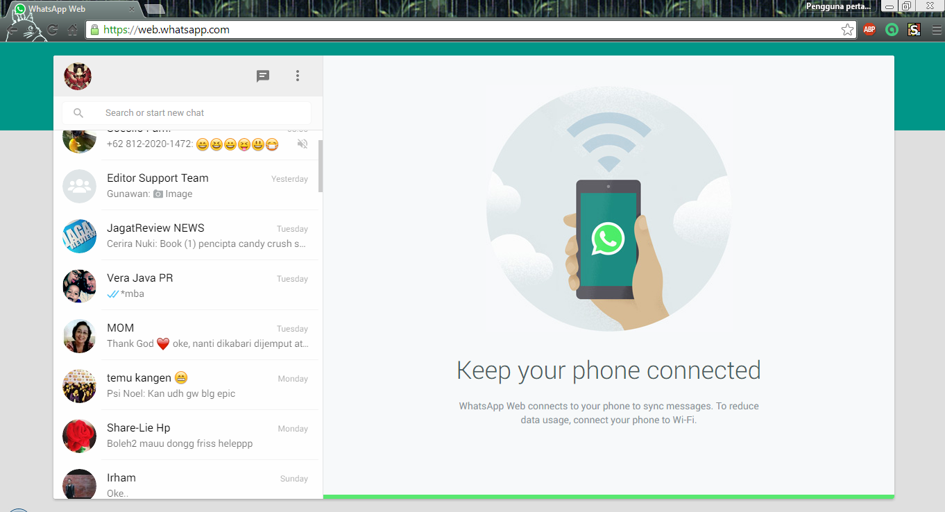 Tips Menggunakan WhatsApp versi Desktop di Windows 5 whatsapp desktop