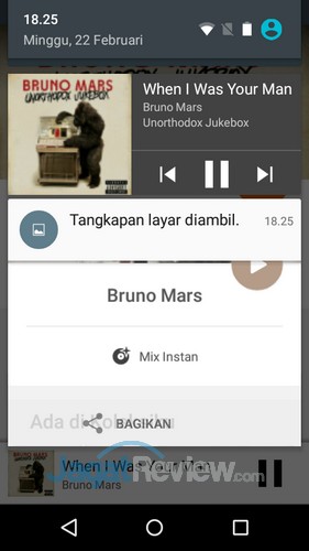 Review Android One: Smartphone Android Lollipop Murah 4 Android One - Notification Bar