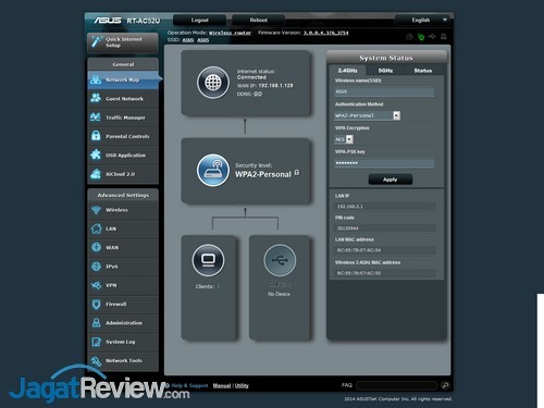 Asus RT-AC52U - SS 01