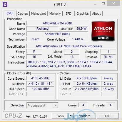 Review AMD Athlon X4 860K & Athlon X4 760K: Prosesor Quad-Core Murah Tanpa IGP 4 CPuz_760K