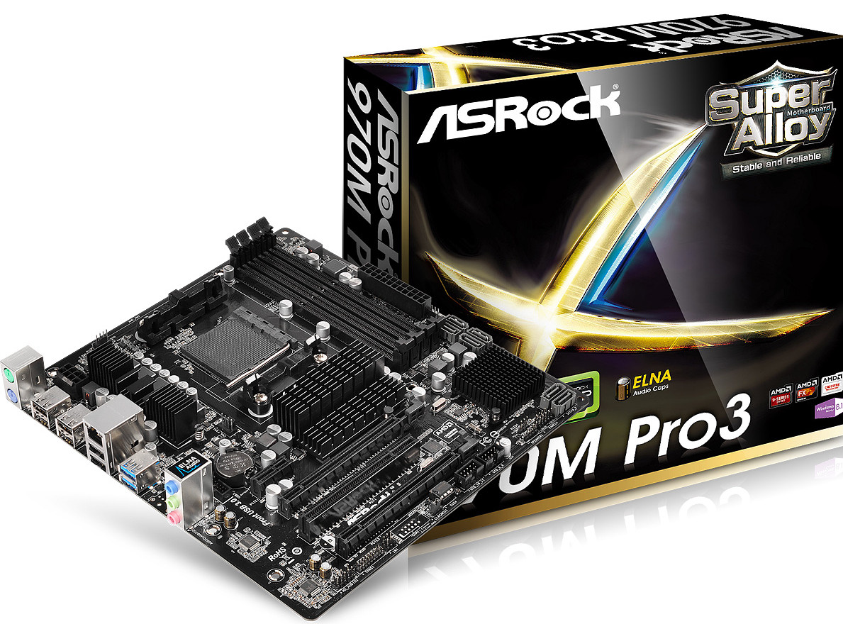 ASRock Perkenalkan 970M Pro3: Motherboard Micro-ATX untuk Socket AM3+ 1 117c