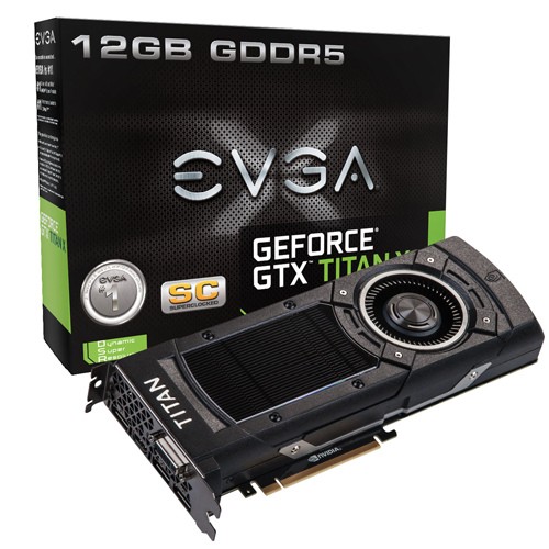 Parade VGA NVIDIA GTX TITAN X 4 EVGA GEFORCE GTX TITAN X SUPERCLOCKED 1127 1216 7010