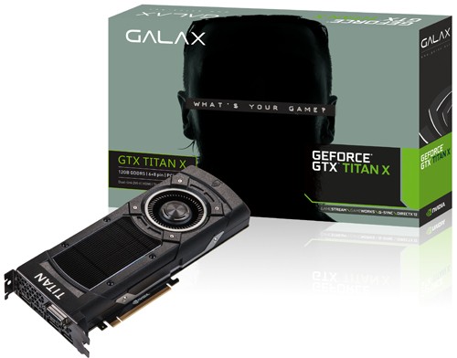 GALAX GEFORCE GTX TITAN X 1000 1075 7010