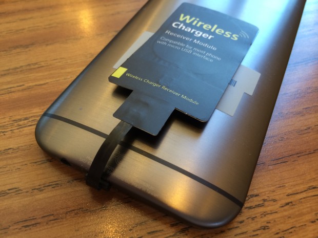 HTC One M8 wireless charging