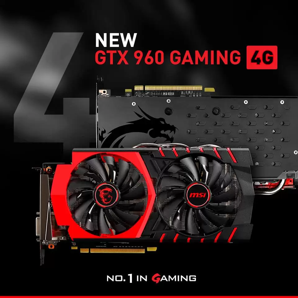 MSI Siapkan GTX 960 Gaming 4G 18 MSI GTX 960 4G