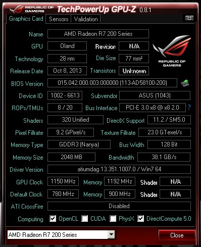 Telkomsel Open Overclocking Championship 2015, Seri 1 - Bandung 5 Masli_GPU