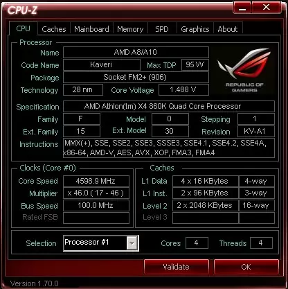 Telkomsel Open Overclocking Championship 2015, Seri 1 - Bandung 3 X4_860K_4600