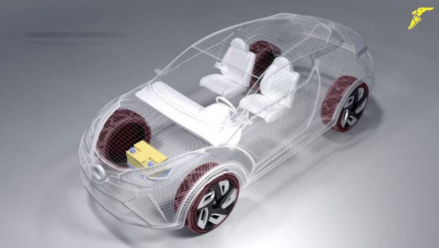 Goodyear Pamerkan Konsep Ban Khusus Mobil Electric 3 goodyear bh03 padangos koncepcija 67351058