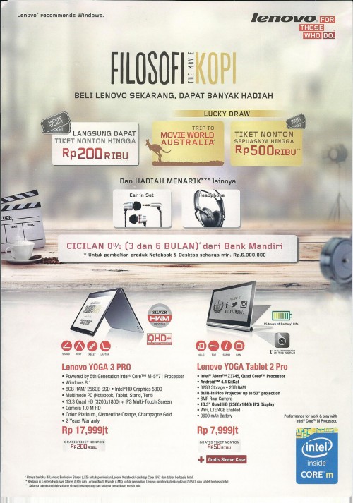 Promo Mega Bazaar 2015: Smartphone, Tablet, dan Notebook 9 lenovo 05