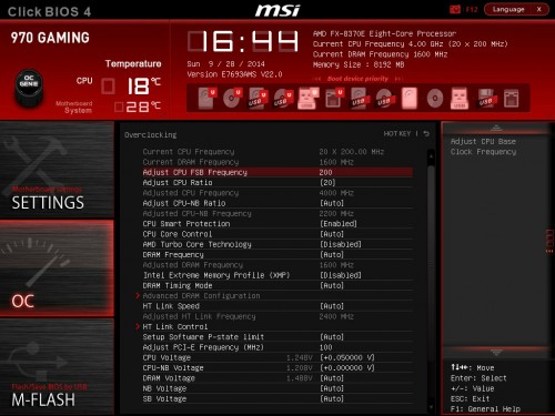 Overclocking Test: MSI 970 Gaming Motherboard 1 *klik untuk memperbesar*