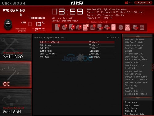 Overclocking Test: MSI 970 Gaming Motherboard 3 970Gaming_C1E