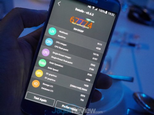 Hands-On Review Samsung Galaxy S6: Performa dan Hasil Foto 6 Antutu benchmark Galaxy S6