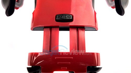 Review Capdase Flexi: Phone Holder Besar, Kokoh, dan Sporty 4 Capdase Flexi - Tombol Belakang Bawah