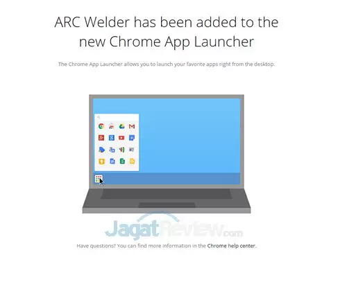 Tips: Jalankan APK di Browser Chrome dengan ARC Welder 39 Chrome Store Added