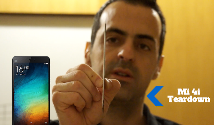Bongkar Mi 4i, Hugo Barra Pamerkan Motherboard Paling Mini 6 Mi4i Teardown