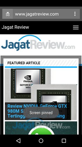 Tips Android Lollipop 5.1: Screen Pinning untuk Hindari Keisengan! 7 Tips Android Lollipop - Screen Pinned