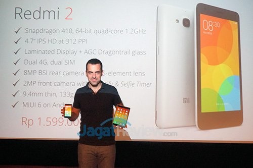 Xiaomi Luncurkan Redmi 2 dan MiPad di Indonesia 1 Xiaomi Redmi 2 MiPad Launch