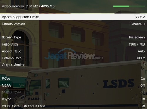 GTA V Performance Test: Notebook Dell Inspiron 14 7447 1 dell inspiron 14 7447 gtav gfe setting 01