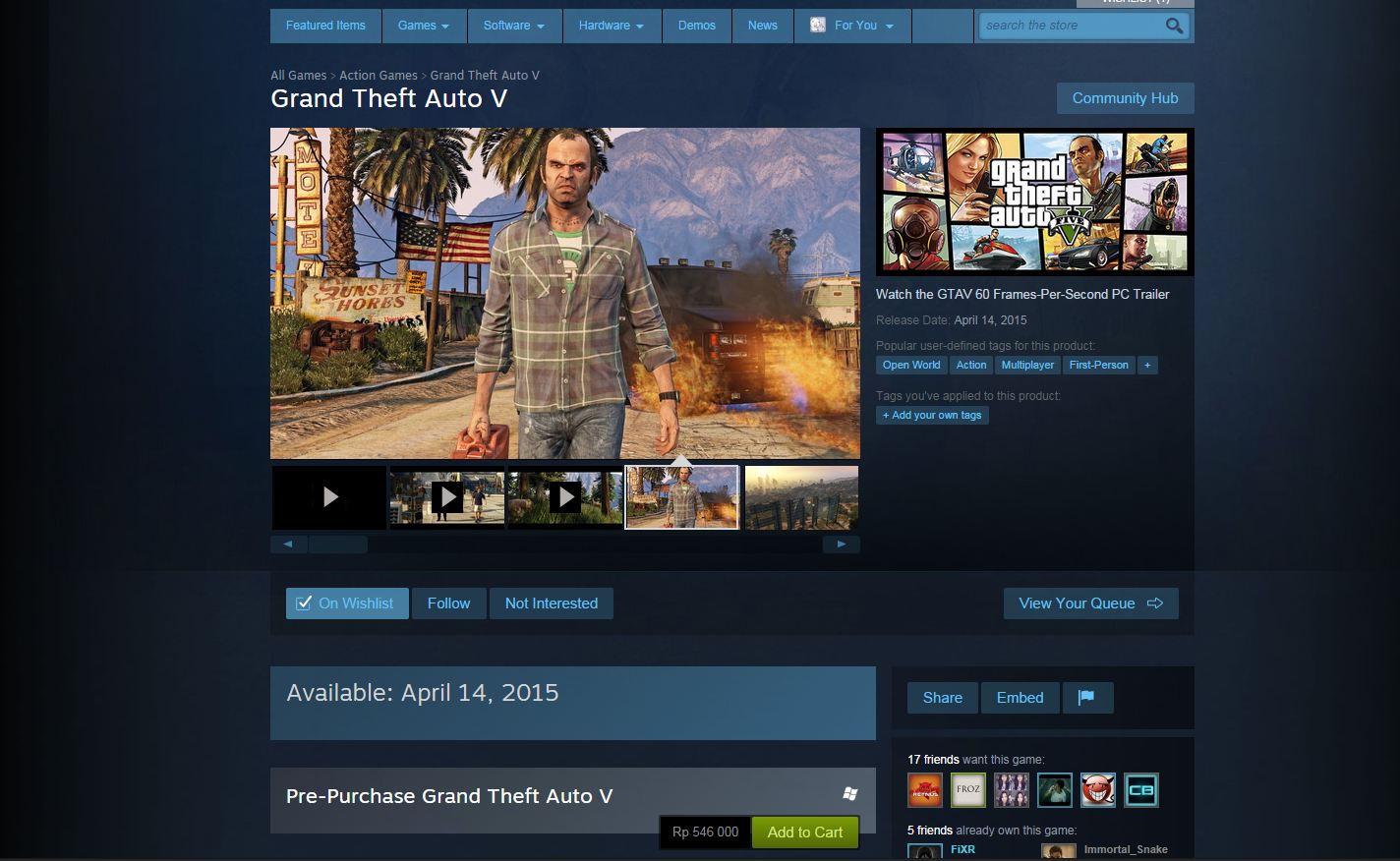 Harga GTA V PC Original di Indonesia 13 gta v pc ori