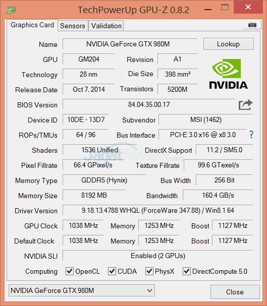 Review MSI GT80 2QE TITAN SLI: Kasta Tertinggi Notebook Gaming 7 msi gt80 2qe titan sli nvidia gtx 980m sli