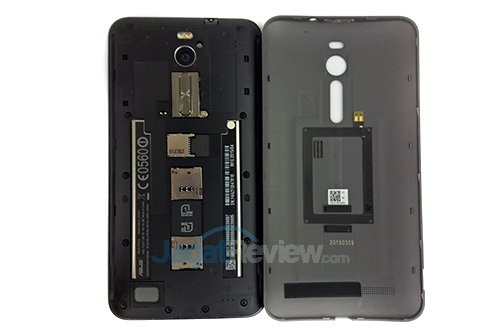 Review ZenFone 2 ZE551ML: Smartphone Android Lollipop Intel Moorefield Kencang RAM Lega 15 ASUS Zenfone 2 - Bagian Dalam