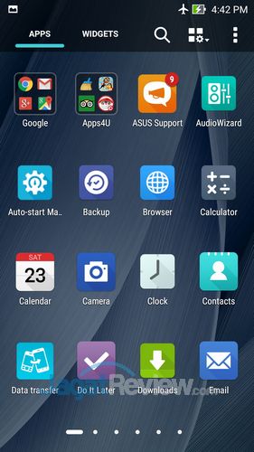 Review ZenFone 2 ZE551ML: Smartphone Android Lollipop Intel Moorefield Kencang RAM Lega 5 ASUS Zenfone 2 - ZenUI AppDrawer
