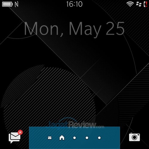 Review Blackberry Classic: Smartphone Blackberry Onyx dengan BB OS 10 2 Blackberry Classic - Homescreen