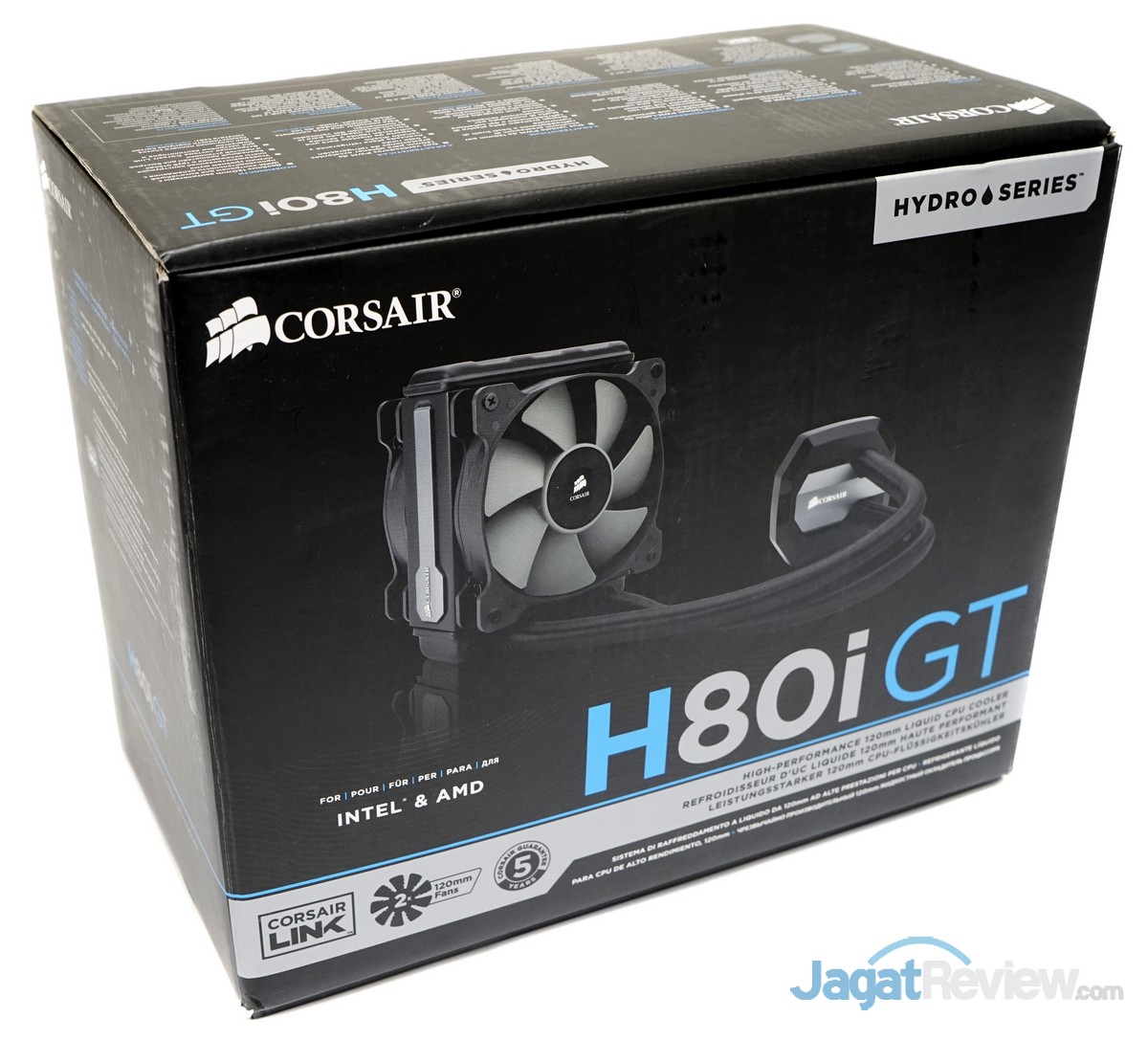 Review Corsair H80i GT: Watercooling AIO 120 mm Premium Terbaru Corsair 1 Corsair H80iGT 1