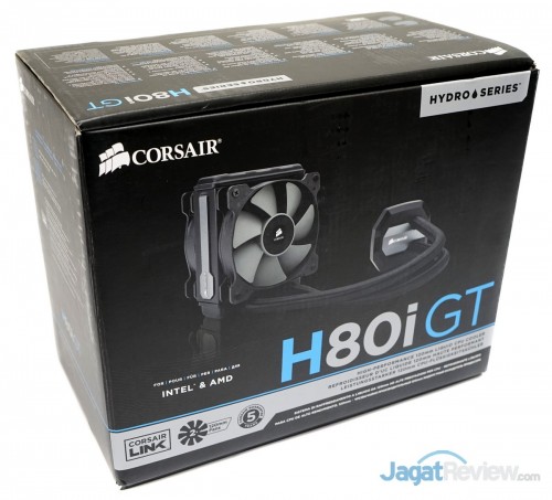 Review Corsair H80i GT: Watercooling AIO 120 mm Premium Terbaru Corsair 1 Corsair H80iGT 1