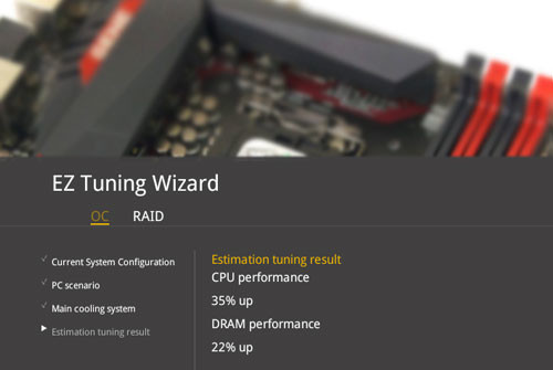Easy OC dengan EZ Tuning Wizard pada ASUS Maximus VII Gene 8 EZ Tuning