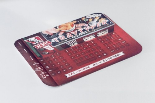 KFC Hadirkan Keyboard di Nampan 2 KFC_TRAYTYPER01.0