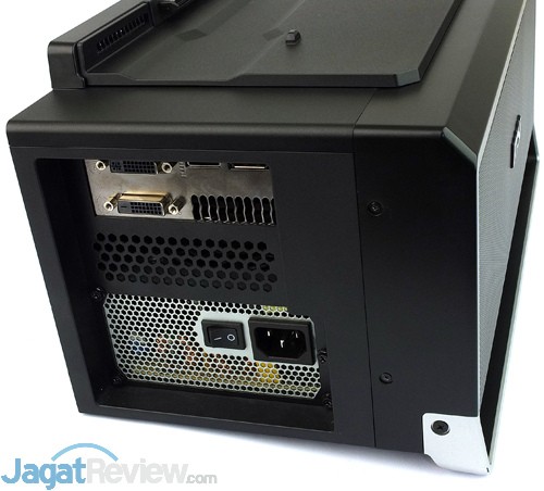 msi gs30 2m shadow gaming dock graphics card & psu connectors