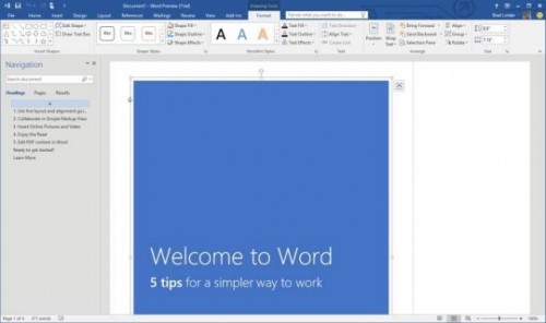 Word di Office 2016 Dapatkan Fitur Mirip Google Docs 1 office 2016