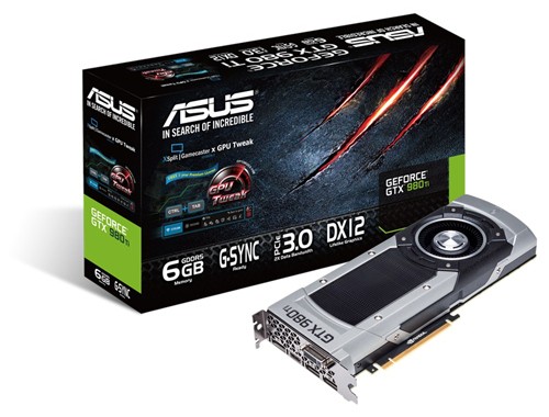 Parade VGA NVIDIA GeForce GTX 980 Ti 2 ASUS GTX 980 Ti 1000 1075 7010