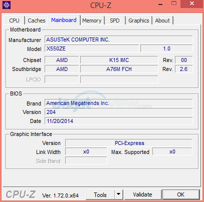 ASUS X550ZE-XX033D CPUZ 03