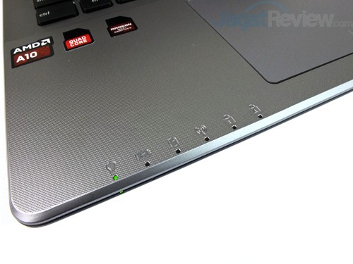 ASUS X550ZE-XX033D Indicator Lamps