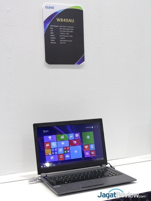 Beberapa notebook unggulan Clevo, beberapa telah mendapatkan 