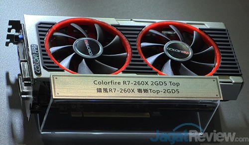 Computex 2015 Colorfire R7 260X 2GD5 Top