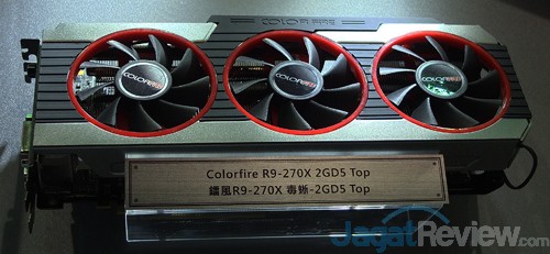 Computex 2015 Colorfire R9 270X 2GD5 Top
