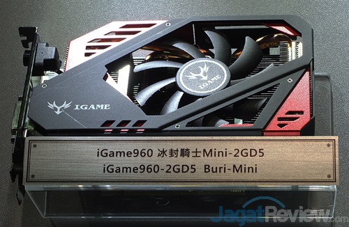 Computex 2015 Colorful Chaintech iGame960 2GD5 Buri Mini