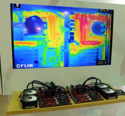 Computex 2015 Booth Raid: Cryorig 3 Computex 2015 Cryorig A Series Temperature Comparison